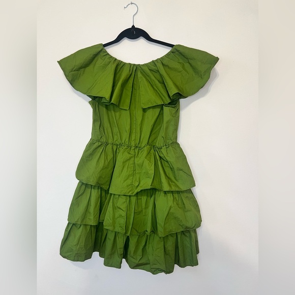 A New Day Green Ruffle Dress - Picture 2 of 6